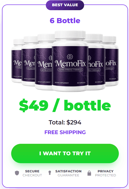 memofix 6 bottles price